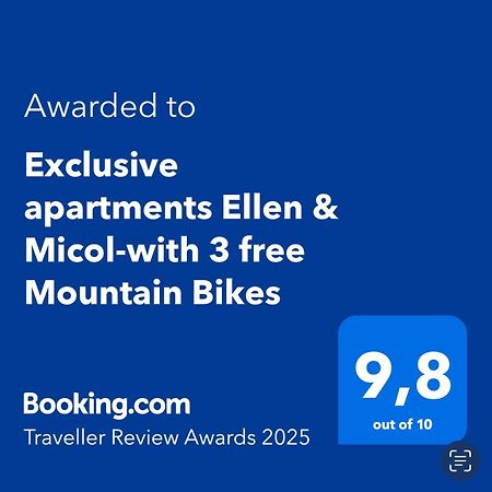 Exclusive Apartments Ellen & Micol-With 3 Free Mountain Bikes Pjescana Uvala Eksteriør bilde